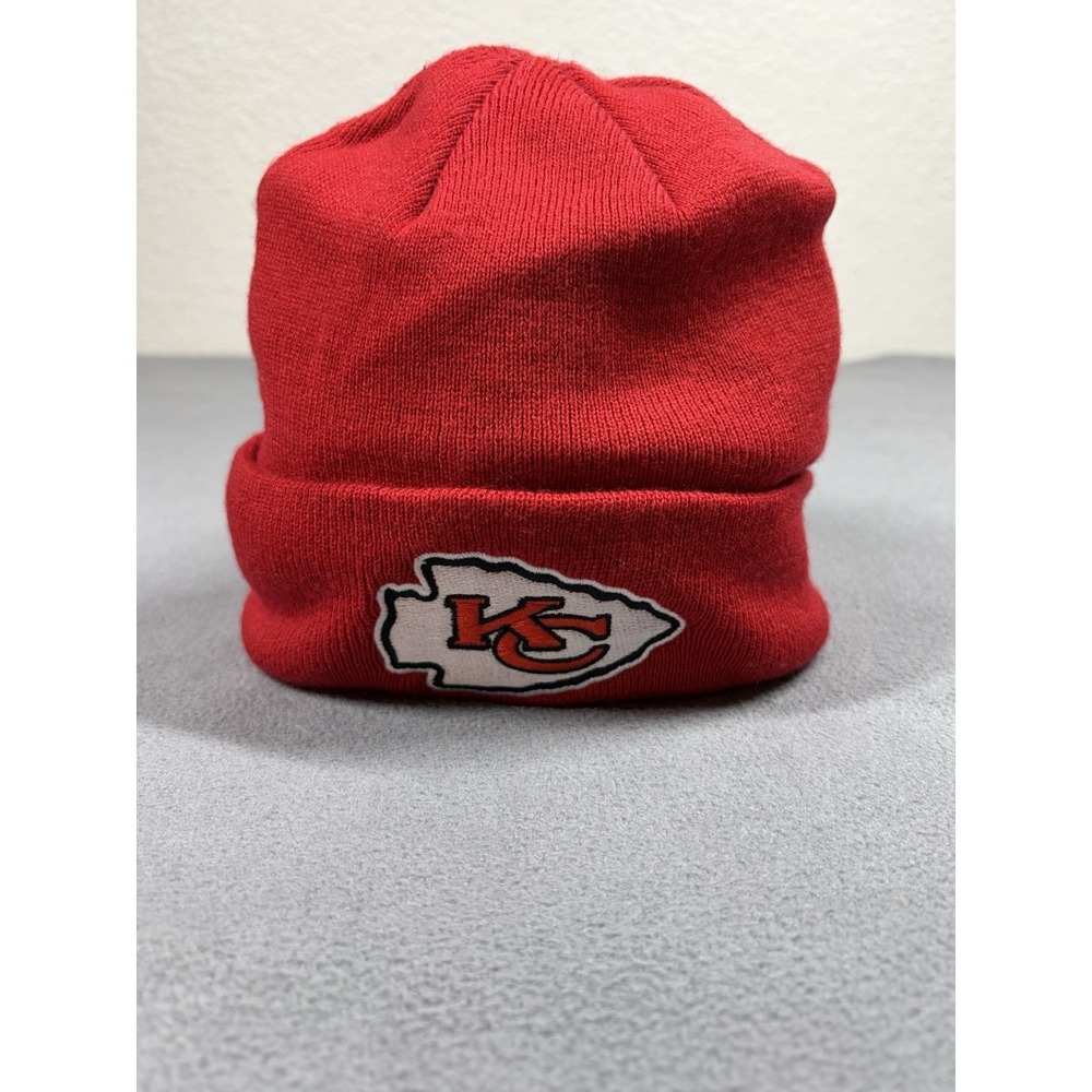 Fan Favorite Kansas City Chiefs Red Cuffed Beanie Hat Men's One Size Acrylic
